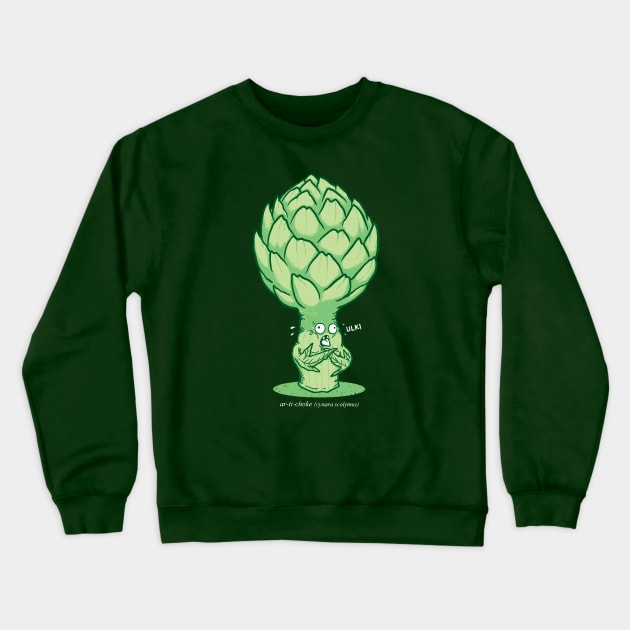 ArtiChoke Crewneck Sweatshirt by pigboom